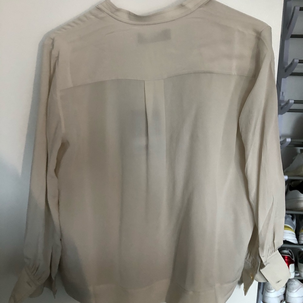 The Clean Silk Blouson Shirt